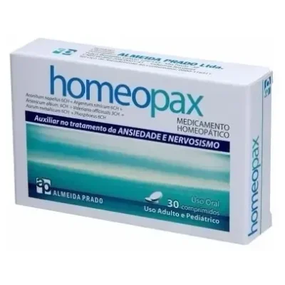 Homeopax 30 Comprimidos